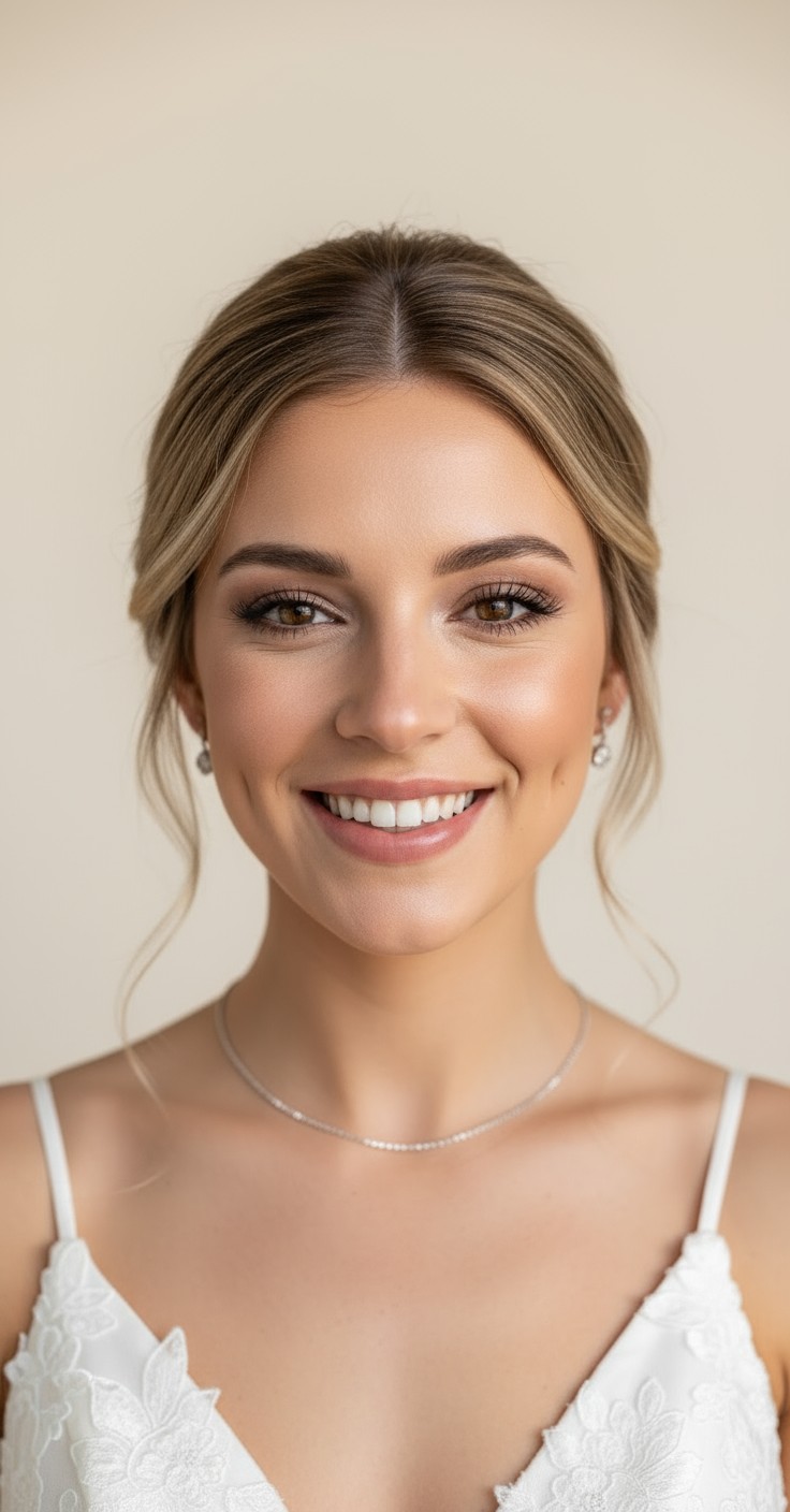 After Wig Wedding Hairstyle